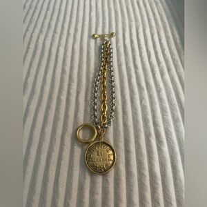YOSHI CHANEL 31 RUE CAMBON Bag Charm Key Holder Gold Plated Gold (J61)